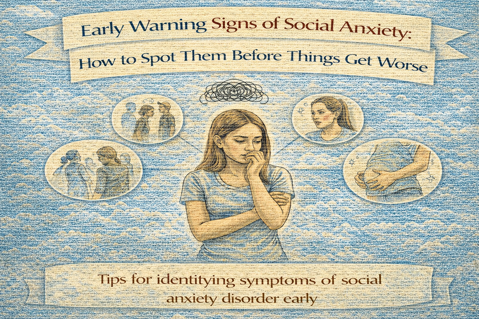 early warning signs of social anxiety in daily life