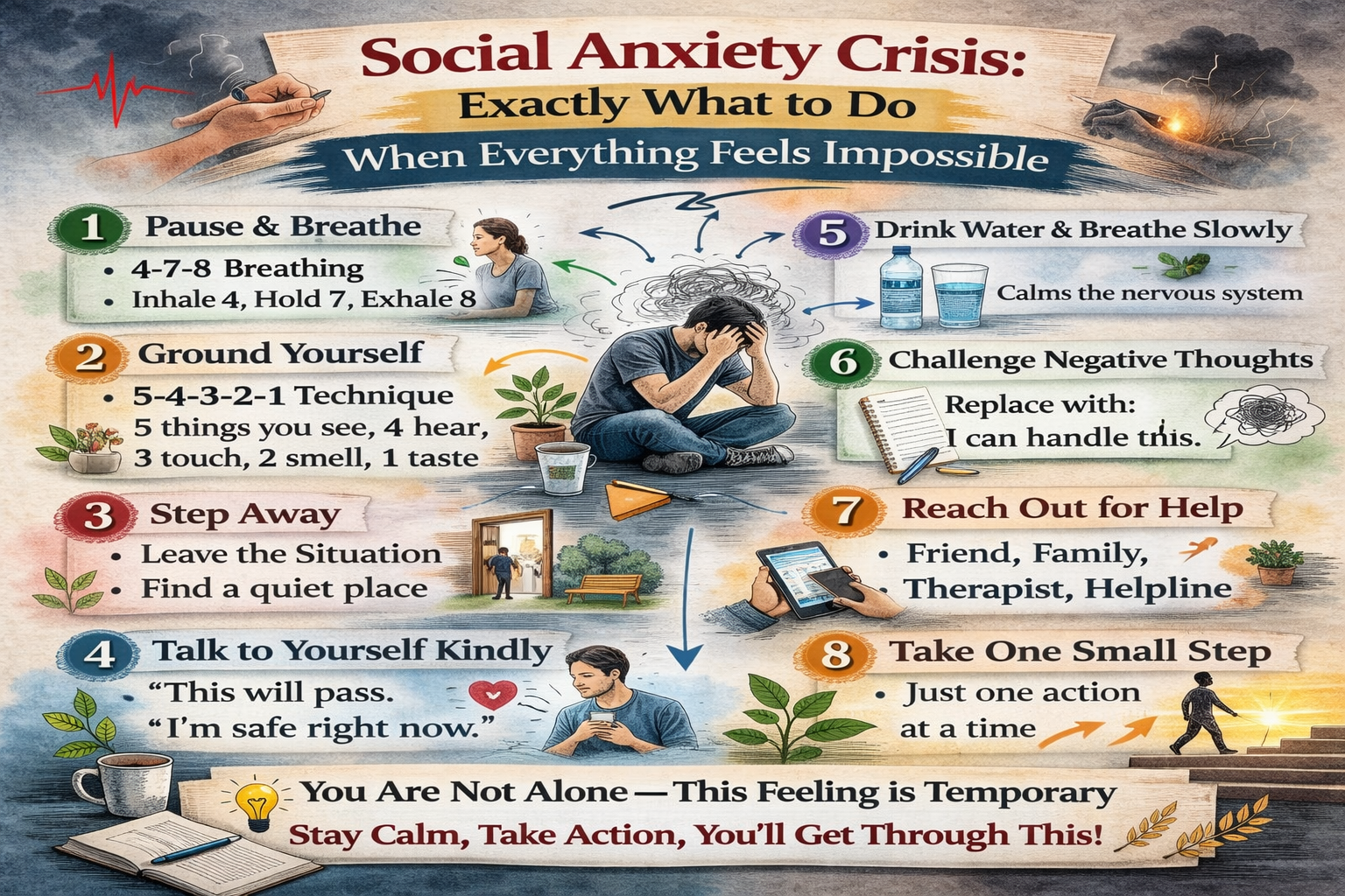 social anxiety crisis exactly what to do when everything feels impossible